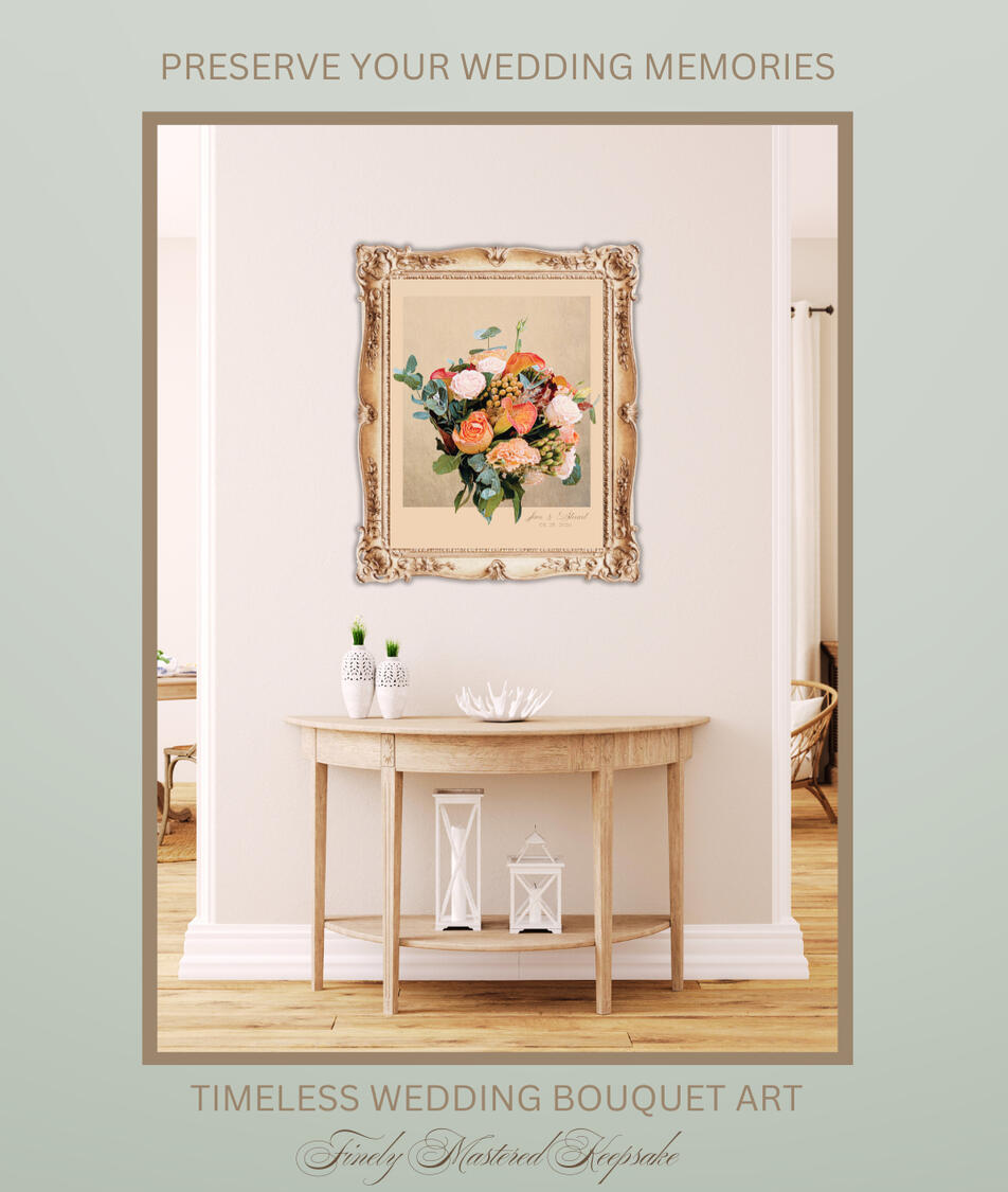 custom wedding monogram on a glass candle for reception table