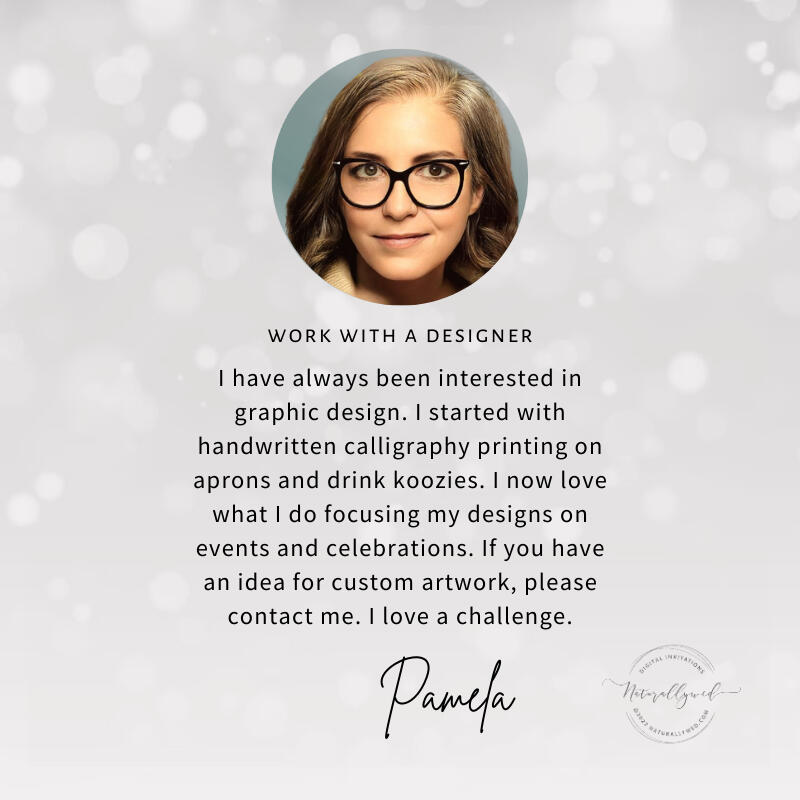 custom wedding monogram on a glass candle for reception table