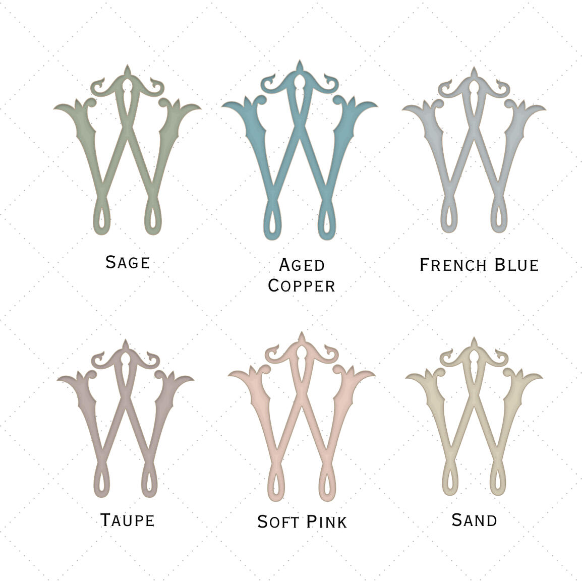 Letterpress wedding invitation custom monogram colors wedding crest