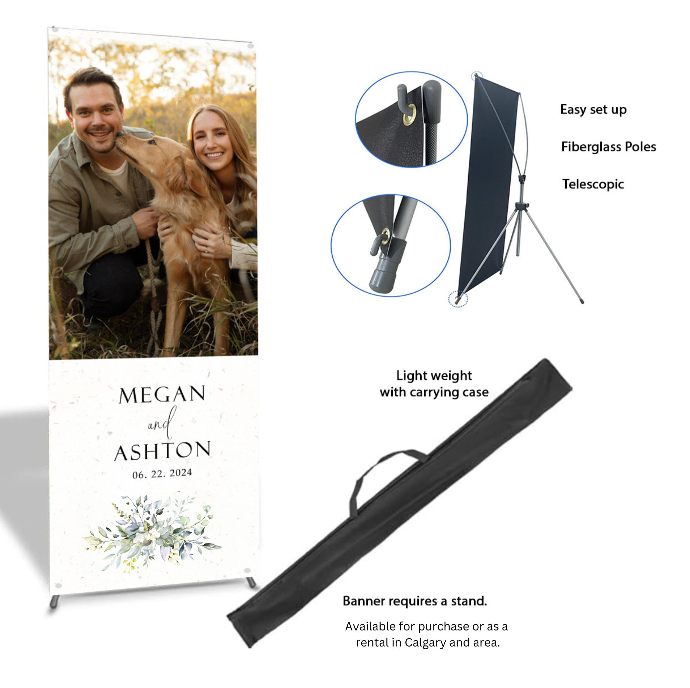 custom wedding monogram on a glass candle for reception table